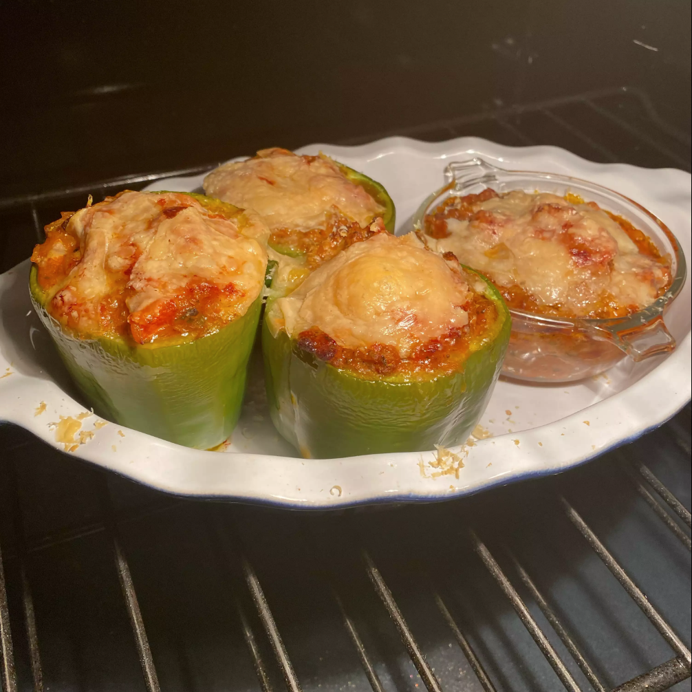 Italian stuffed bell peppers