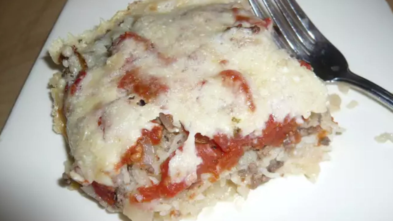 Hamburger and Rice Casserole